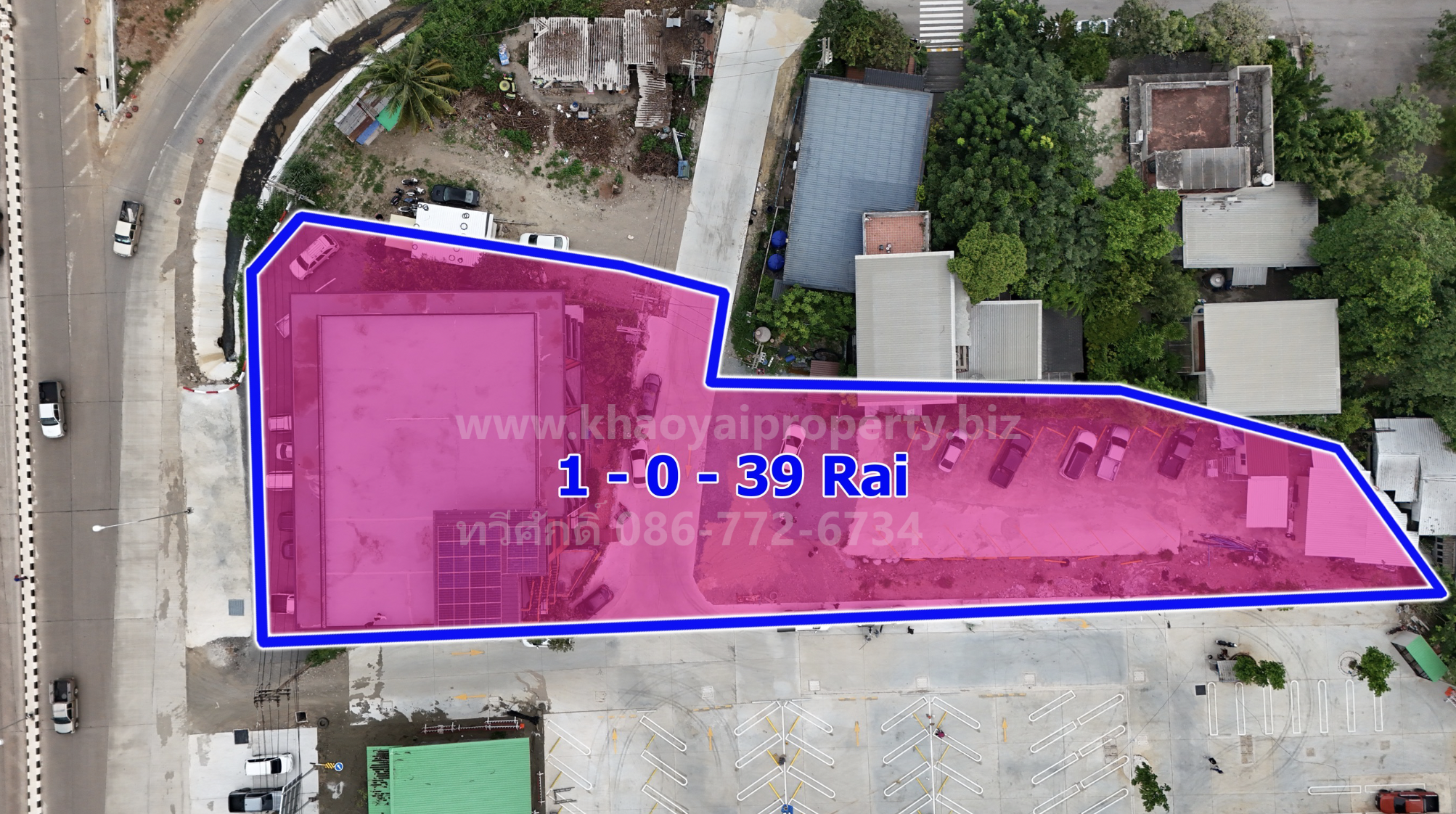 โรงแรมขนาด 38 ห้อง 4 ชั้น ถนนธนะรัชต์ ขนาด 1-0-39ไร่ – khaoyai property