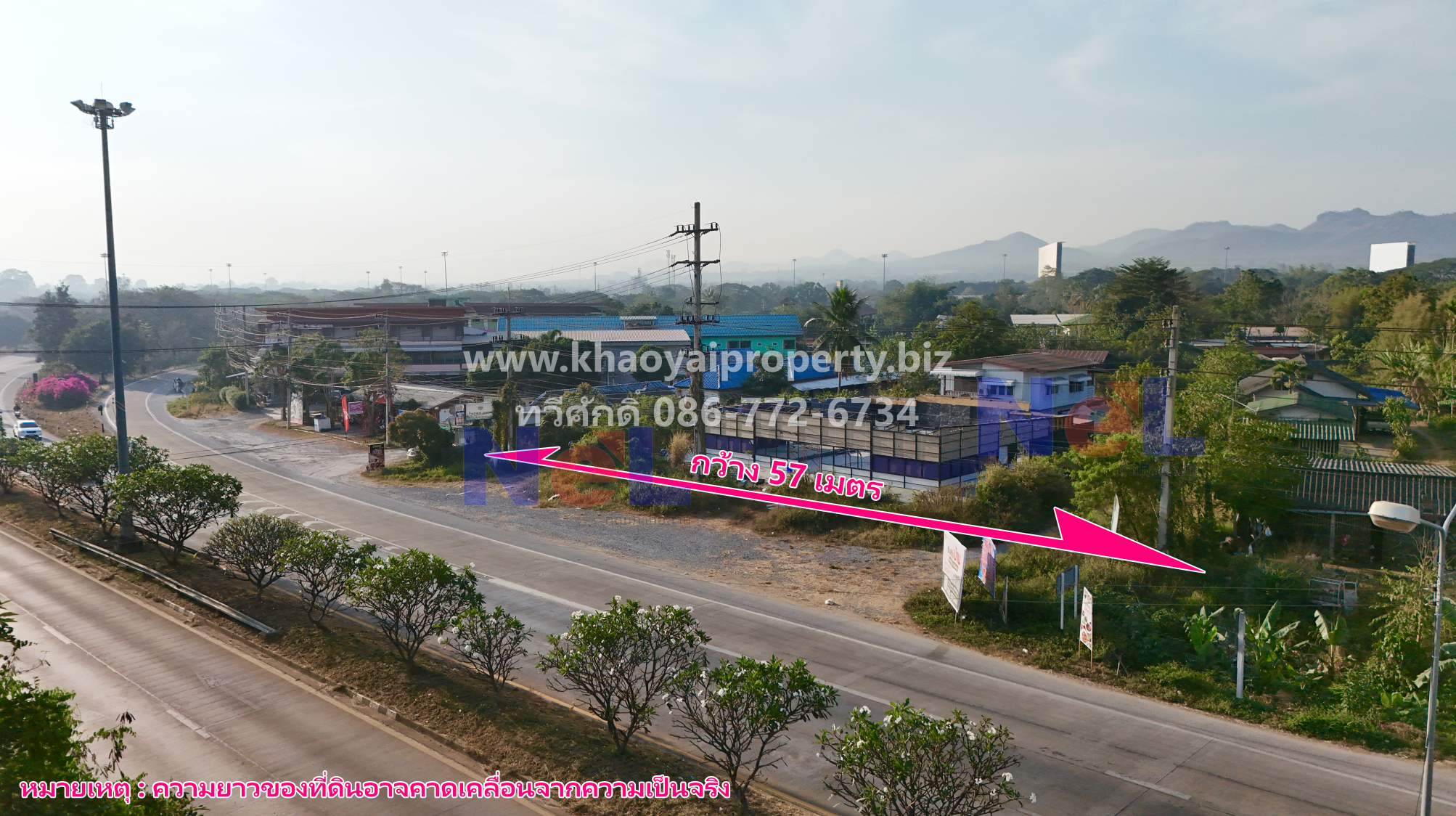 ที่ดินติดถนนธนะรัชต์ กิโลเมตรที่ 0+600 ขนาด 2-1-16ไร่ - Image 4