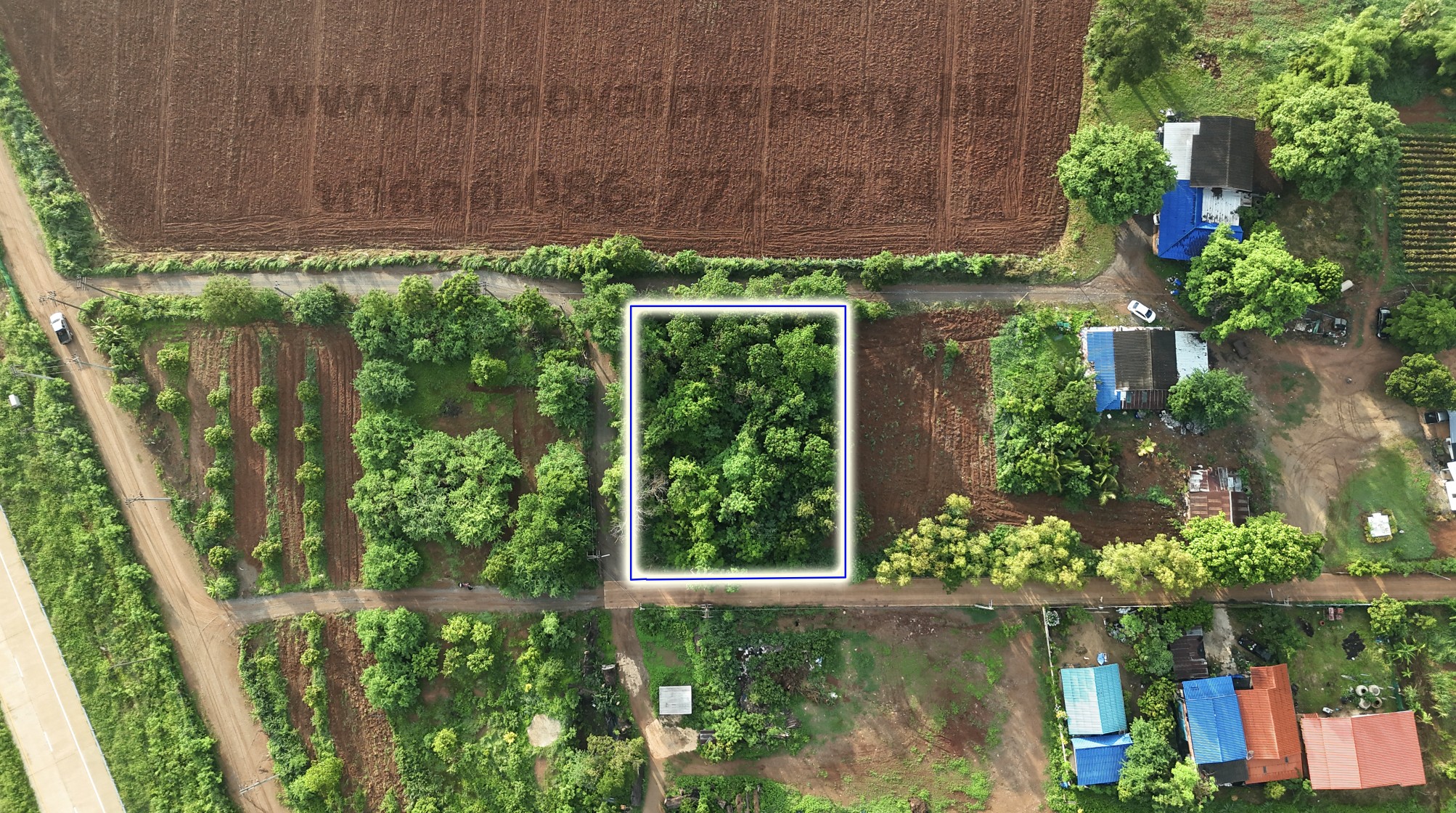 ขายที่ดินเปล่าถมแล้วขนาด 354 ตารางวา ติดถนน 3 ด้าน ริมมอเตอร์เวย์ M6 - Image 3